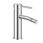 Rubinetto bidet monocomando jazz ottone montaggio rapido cromo lucido e piletta