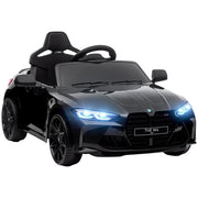 Auto Elettrica per Bambini BMW M4 ¨C Xylo ¨C Nero, Telecomando, Suoni e Luci, 3-5 Anni