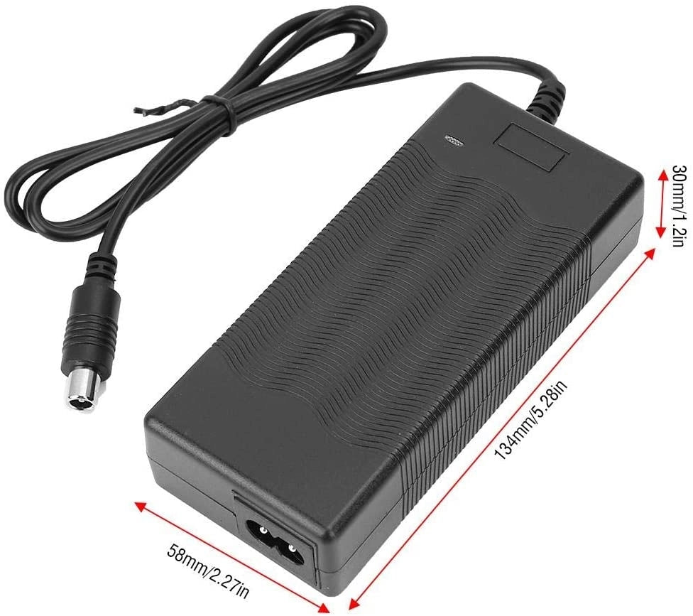 Haofy - Caricatore Elettrico per Scooter da 42 V, 2 A, Adattatore di Ricambio per Xiaomi Mobility Scooter/Sedia a rotelle elettrica/Golf Buggy Charger