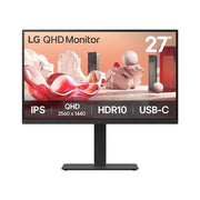 Lg 27ba75qb-b.aeu monitor pc 68,6 cm (27") 2560 x 1440 pixel wide quad hd led nero