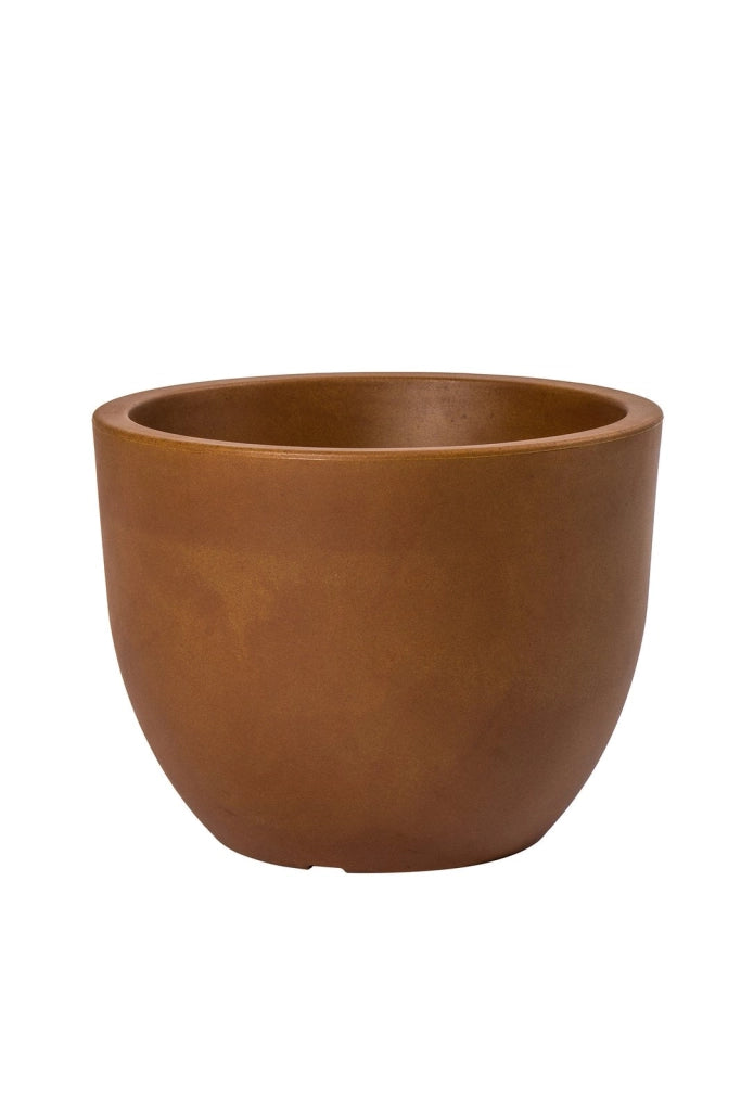 Decor Vaso Conca 60 Plastecnic Vari Colori Colore: Corten