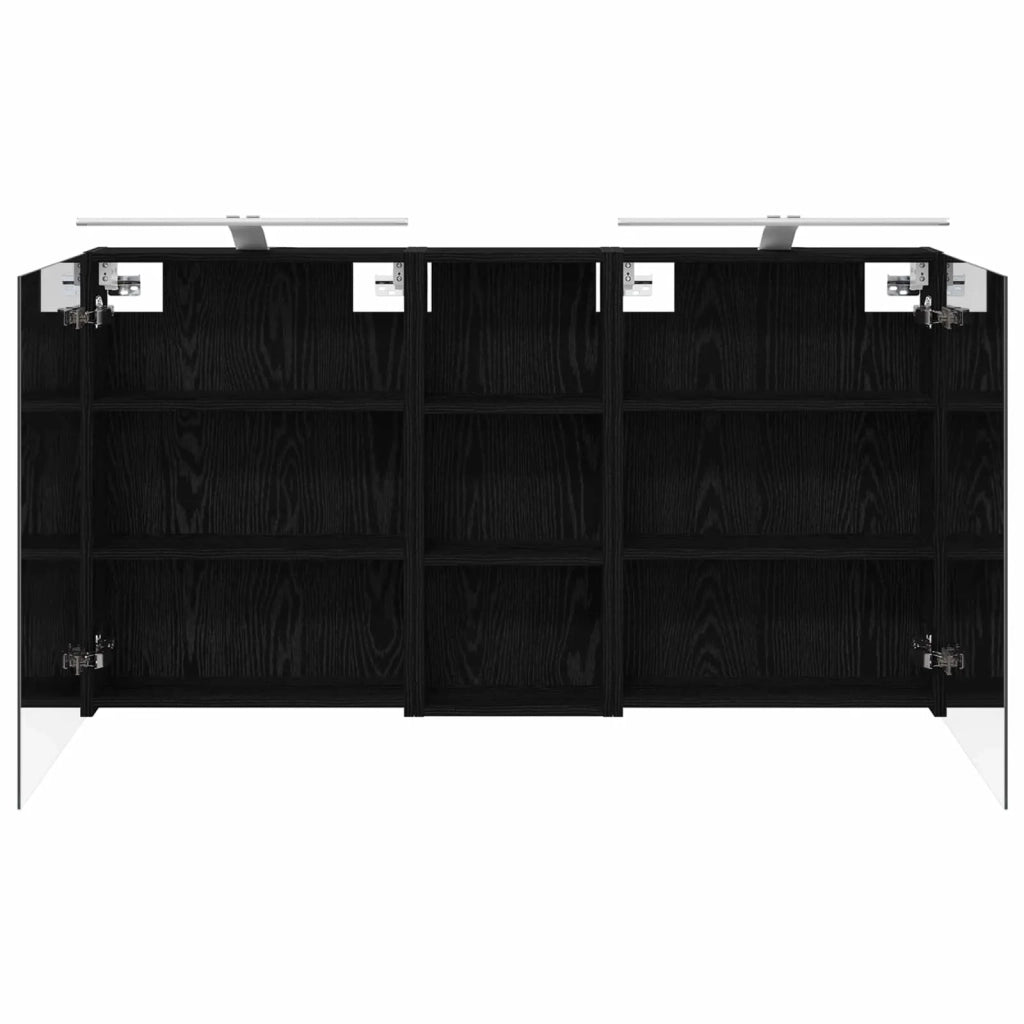 Set di Armadi da Bagno con lo scaffale 3 pcs 130 x 14,5 x 70 cm 3403769