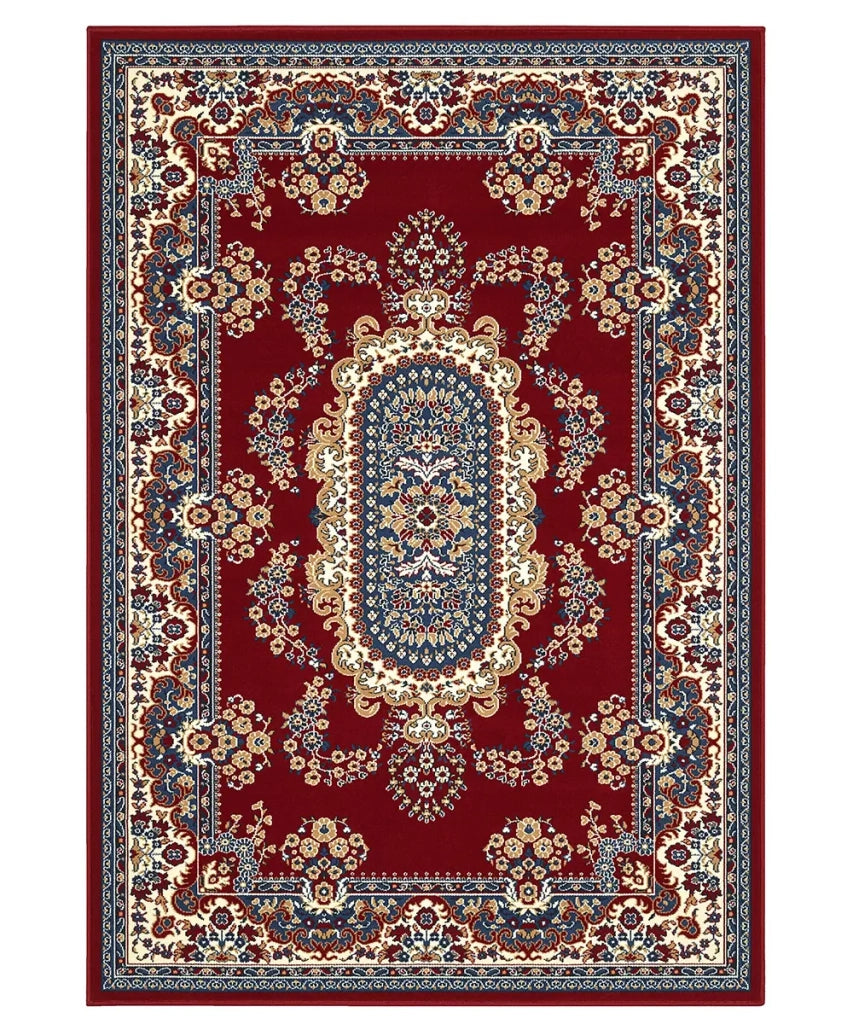 Tappeto ROYAL SHIRAZ 2063 ROSSO cm.160x230 arredo salotto disegno moderno geometrico arredo casa