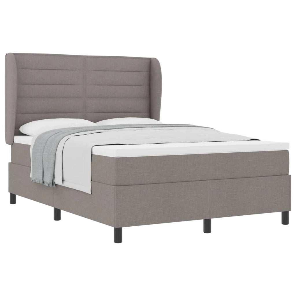 Letto a molle con materasso Talpa 140 x 190 cm Tessuto 3340498