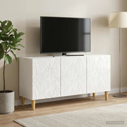 Mobile TV 99 x 34,5 x 50 cm Bianco Lucido Legno ingegnerizzato 895179