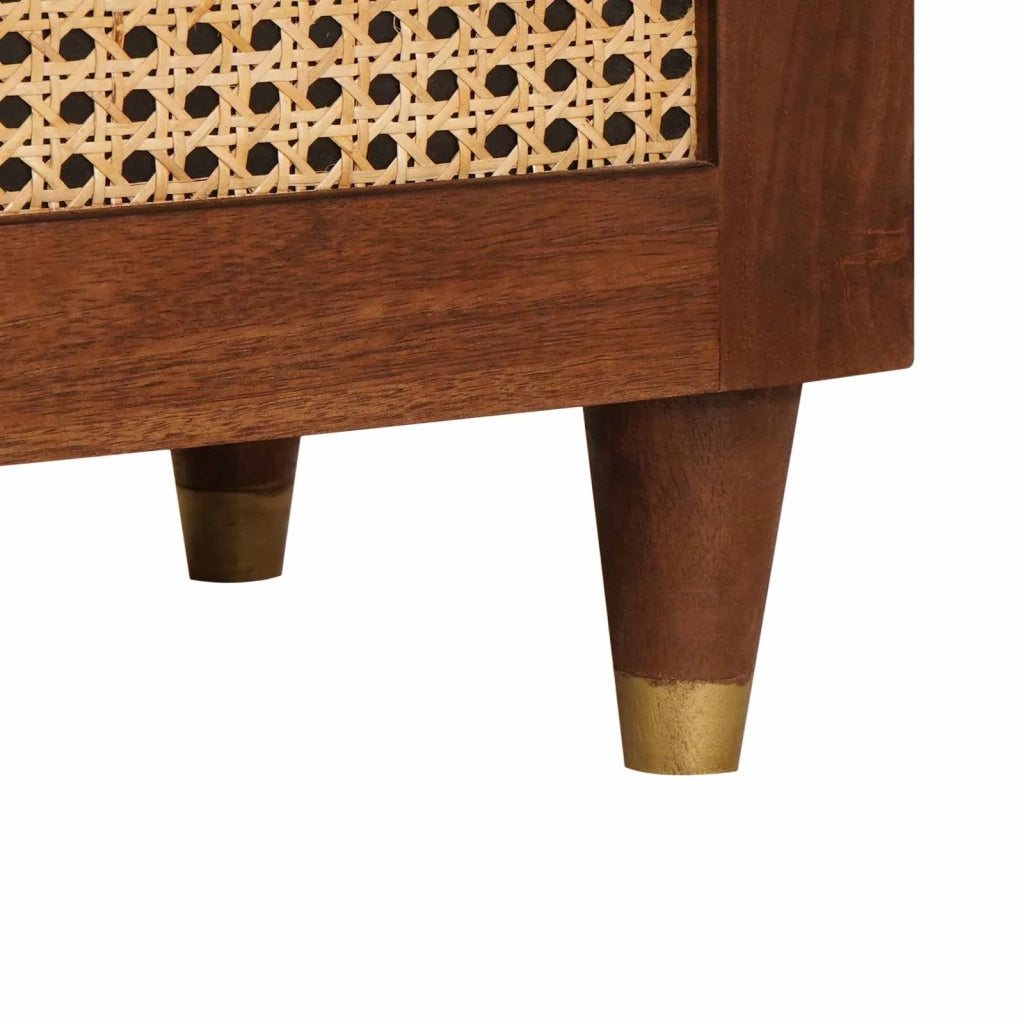 Mobile Alto Marrone 60 x 33,5 x 100 cm Legno di mango massello 4018910