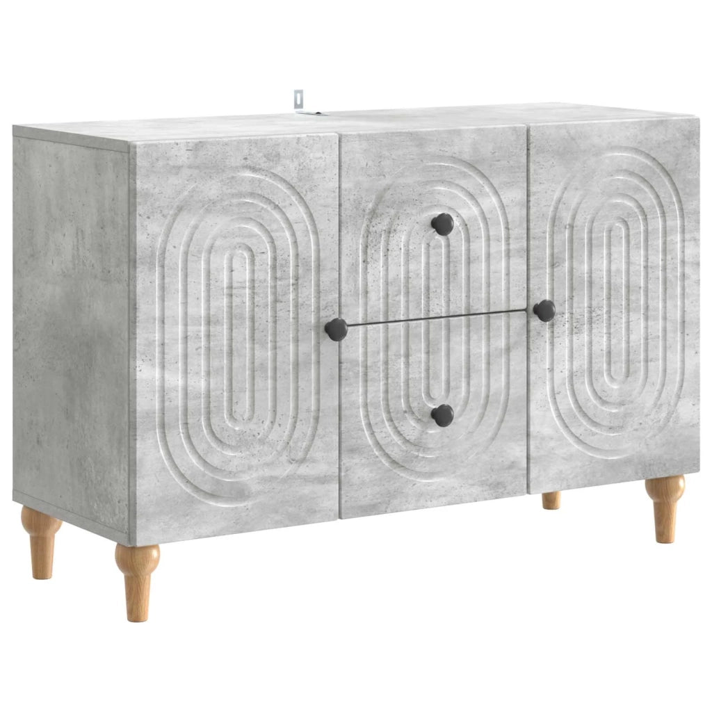 Mobile TV Grigio Cemento 89 x 34,5 x 60 cm Legno ingegnerizzato