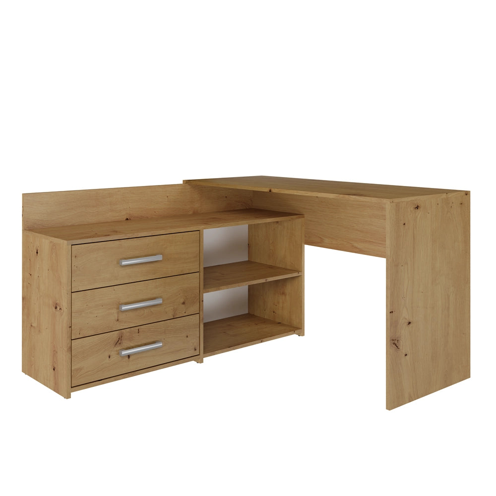 Scrivania DANY rovere artisan per ufficio e studio