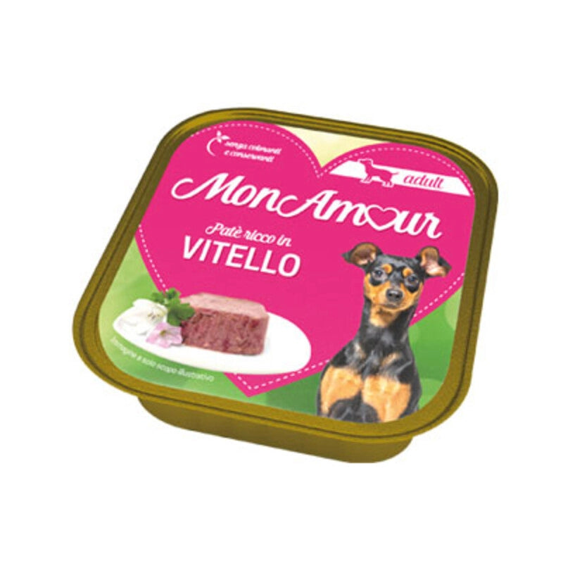CIBO CANE MONAMOUR 150 G VITELLO- 22,0 pz