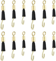 Connettori per pesce 150 pezzi - Viti veloci a molla - Lame in acciaio inossidabile - Forza di trazione 5/10/15 kg - 3 misure - Riduce la torsione - Clip per pesce