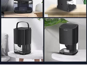 Dehumidificatore Portatile - 1000 ml Serbatoio Acqua - Compatto e Efficiente per Casa - Bagno e Sottoterra - Nero