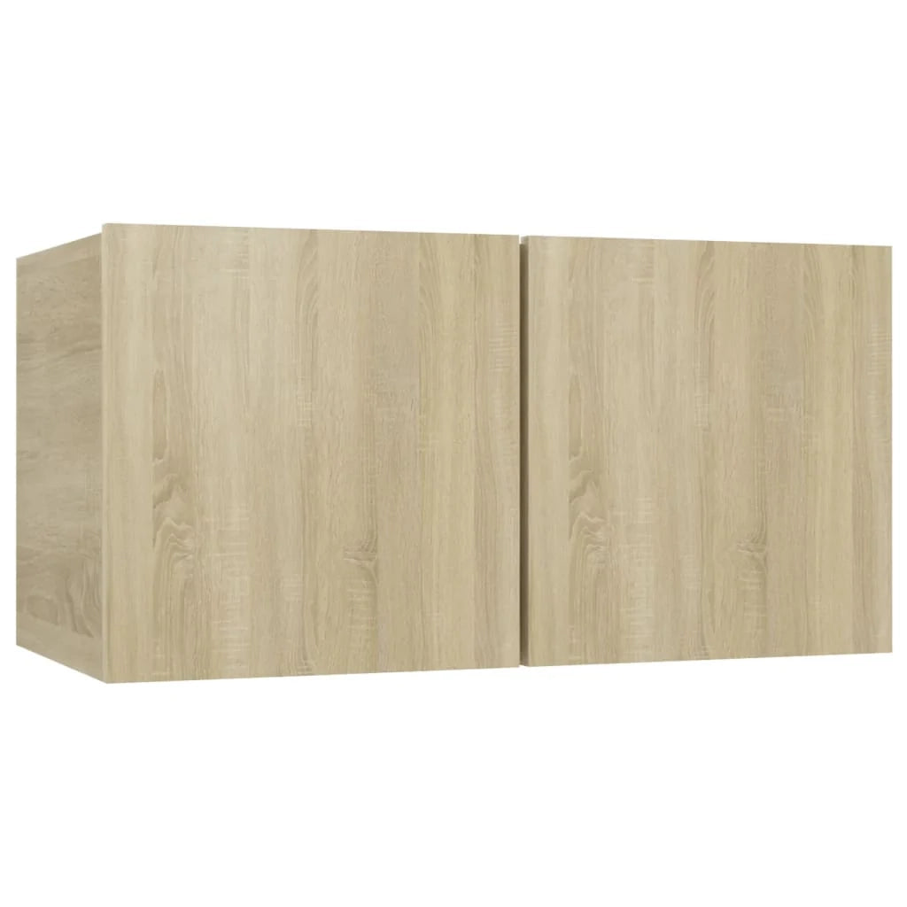Set di mobili credenza TV soggiorno camera da letto 8 pezzi rovere sonoma legno ingegnerizzato marrone 02_0025310