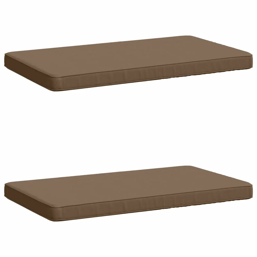 Cuscini per Panchina a 2 Pezzi VUGHT 2 pz 100% Poliestere 951695