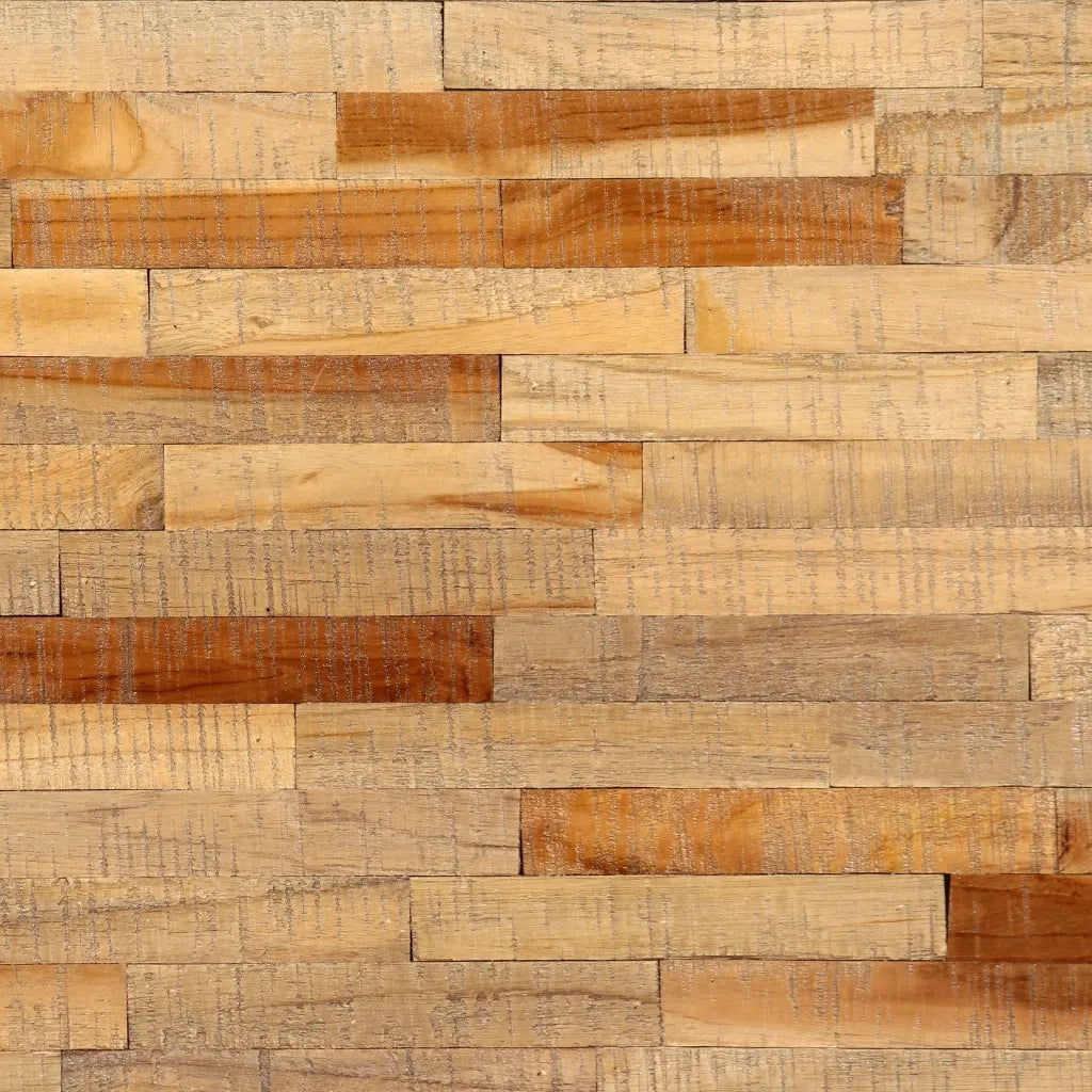 Tavolino da CaffÃ¨ in Legno di Teak Rigenerato 90x65x40 cm