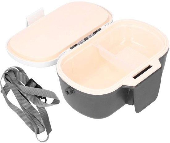 Cassa per esche - Box per esche - Leggero e portatile - 18 x 13 x 9 cm - Per la pesca - Plastica - Adatto per attività all'aperto