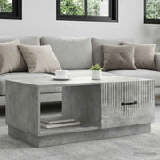 Tavolino da salotto Grigio Cemento 90 x 50 x 37 cm 895418