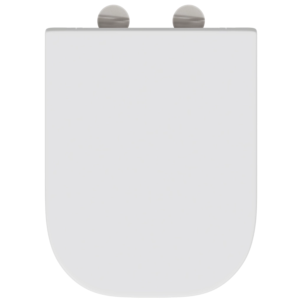 Sedile del Water Con Rilascio Rapido e Chiusura Morbida Duroplast Bianco