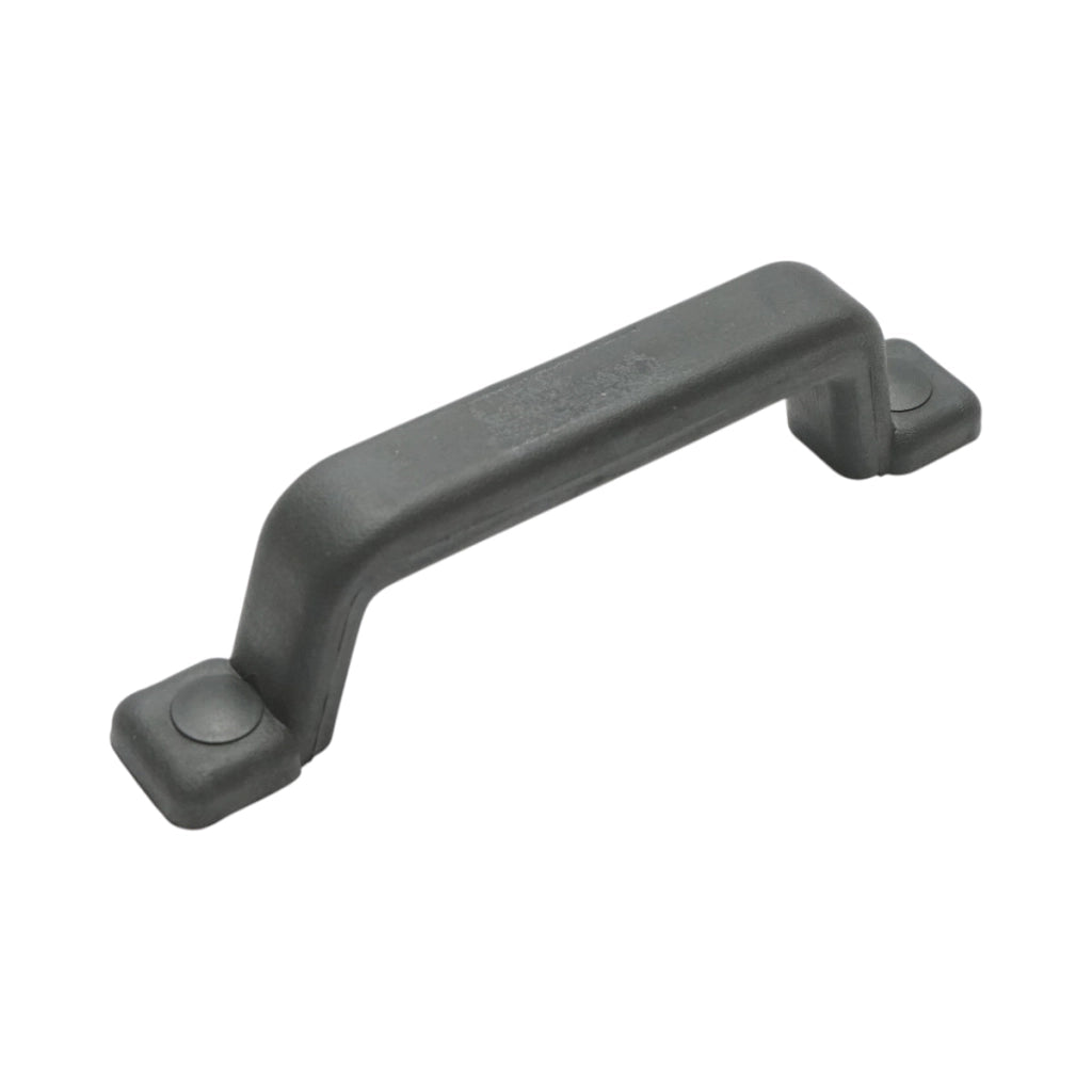 Maniglia per portiera camion in poliuretano nero con rinforzo in acciaio 194x24mm