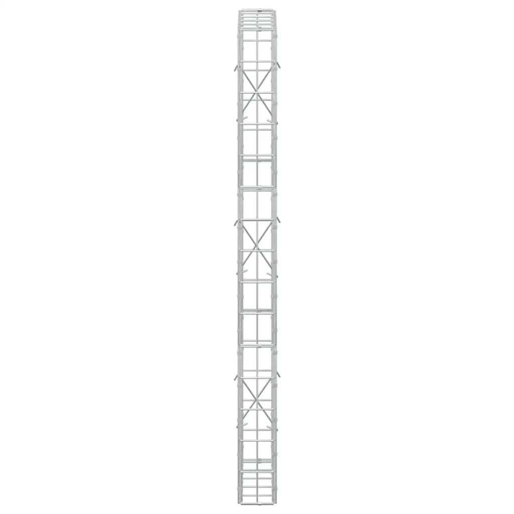 Gabione con Filo da 3,5 mm e Rete da 5x10 cm 50x10x150 cm 3462547