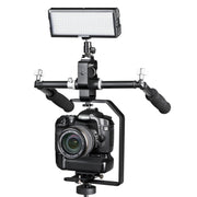 192 Daylight Luce LED video continua per fotocamera, illuminazione dimmerabile con batteria e diffusore, per streaming studio fotografico