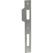 CONTROPIASTRA X SERRATURA PATENT 040P BONAITI - F.MM 22 B.QUADRO CROMO OPACO- 5 pezzi