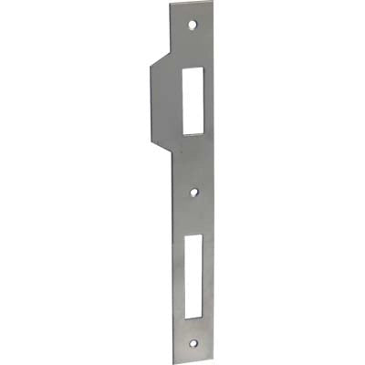 CONTROPIASTRA X SERRATURA PATENT 040P BONAITI - F.MM 22 B.QUADRO CROMO OPACO- 5 pezzi