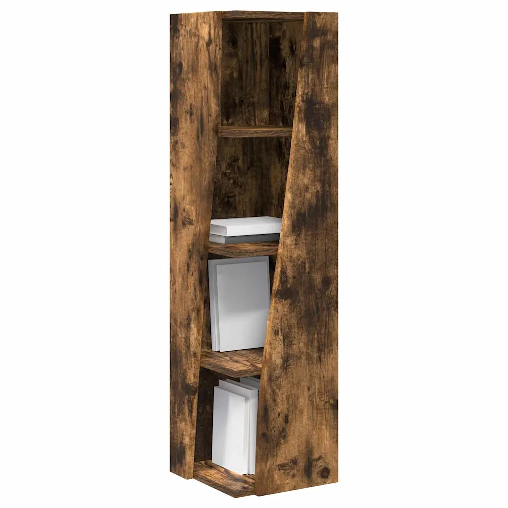 Mobile angolare Rovere fumé 27,5x27x102cm Legno multistrato 889850