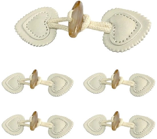 Naaiknopen in stile vintage, 5 pezzi, resistenti allo sfregamento, adatti per bambini, superficie liscia e delicata.