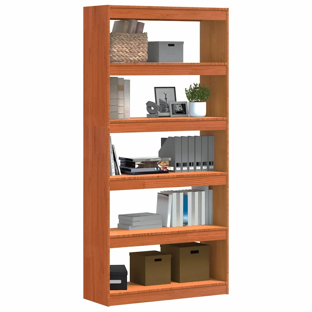 Armadio per Libri Marrone cerato 80 x 30 x 167,5 cm 869871
