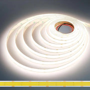 Strisce LED 24V COB 5M doppia fila estremamente luminose CRI 95+ bianco naturale 4000K - uso commerciale-industriale domestico