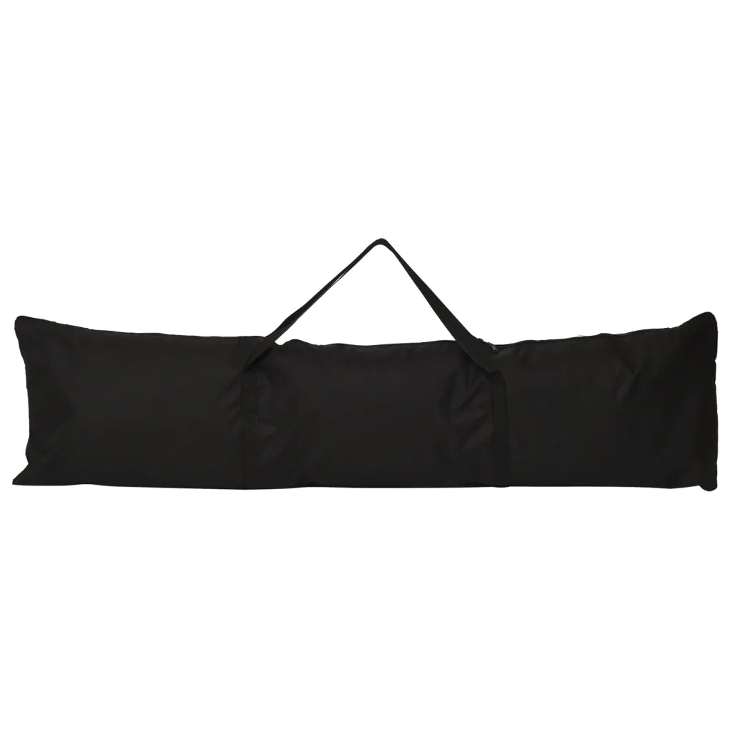 Rete Baseball Arancione e Nera 183x182x183cm Acciaio Poliestere CFW6112009
