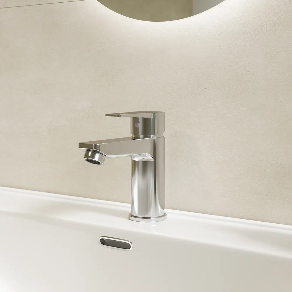 Set miscelatori: lavabo bidet senza scarico e incasso doccia monocomando cromato | Jane