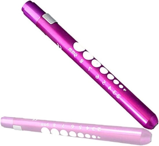 Penlight diagnostico medico - Lampada LED ricaricabile per uso esterno medico (blu 1 pacchetto)