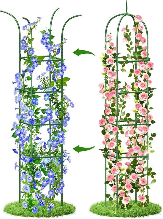 Trellis per piante rampicanti 18 m - Inox - Per esterni interni verdure fiori (1 pezzo)