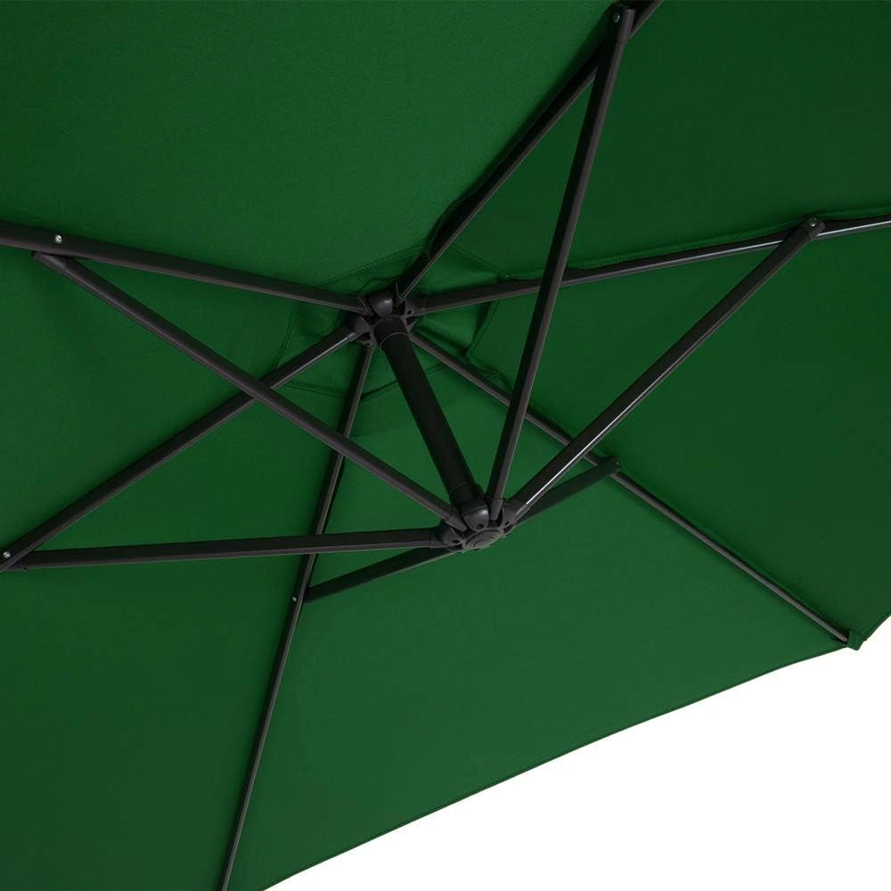 Ombrellone a Braccio Brazil Ø300cm UV50+ Manovella Idrorepellente Ombrelloni Giardino