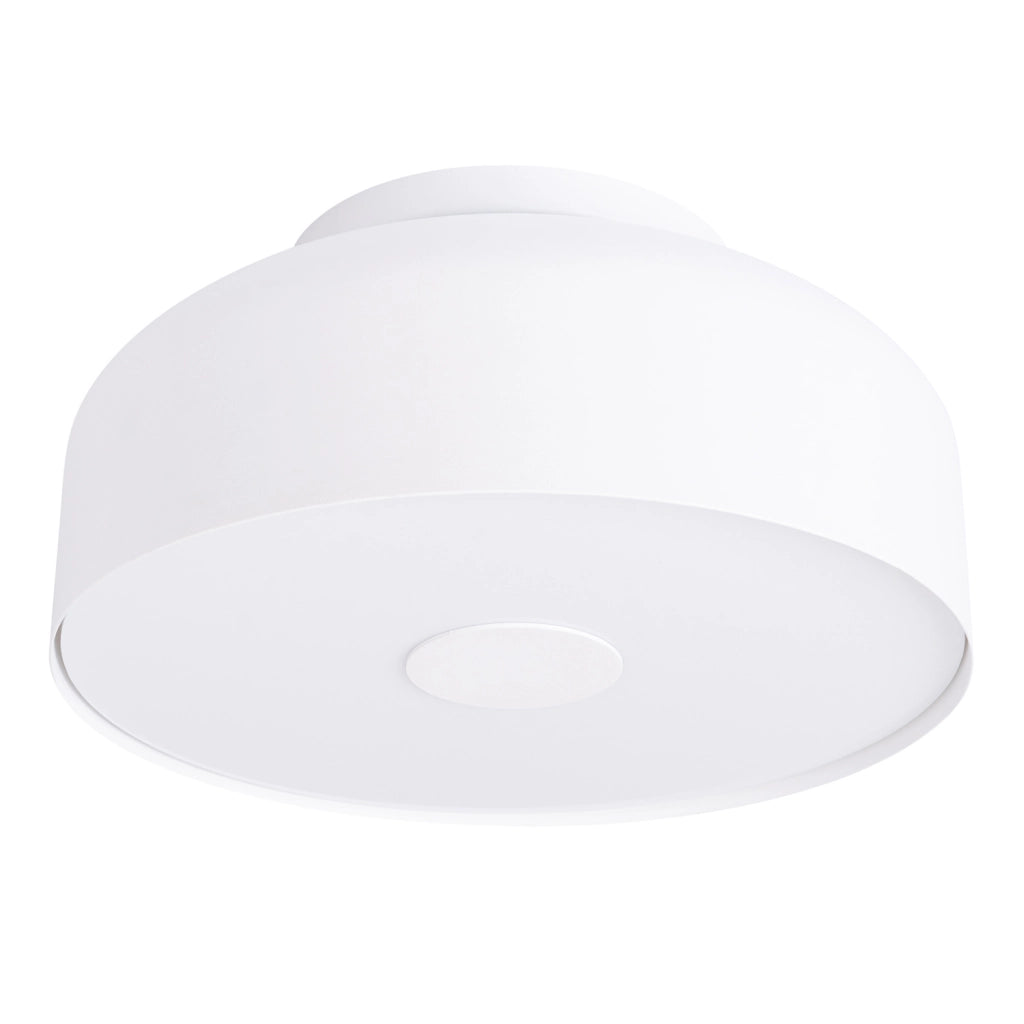 Plafoniera soffitto moderna bianca Ø30cm 4xE27 TEKNAR