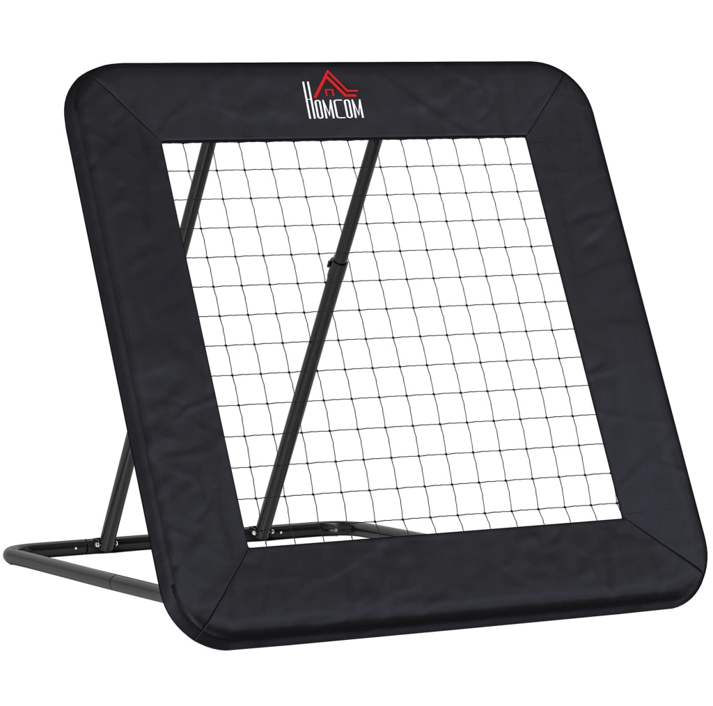 RIMBALZATORE Multiuso 128x118x108-120 cm Acciaio Nero
