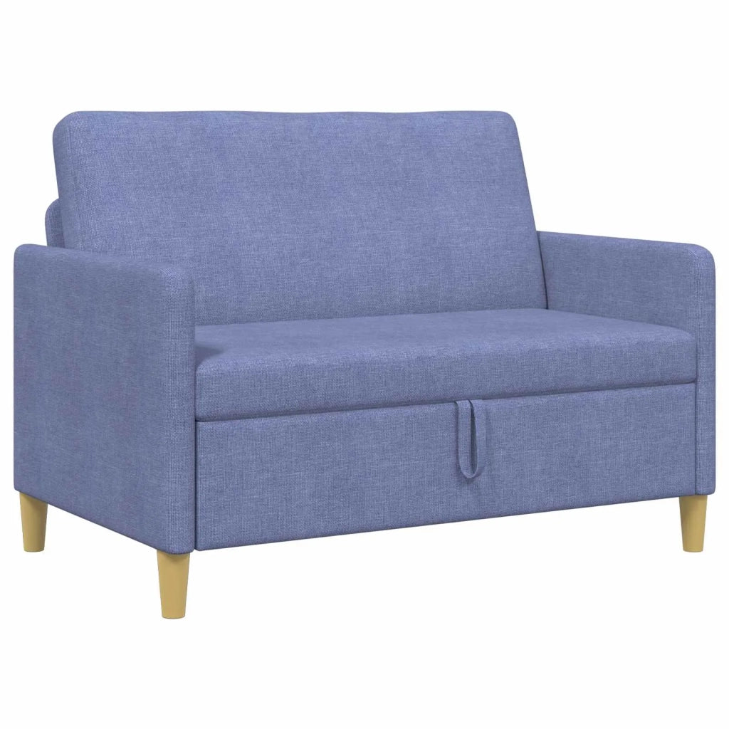 Divano con Storage Blu jeans 122 x 78 x 87 cm Poliestere 42036904