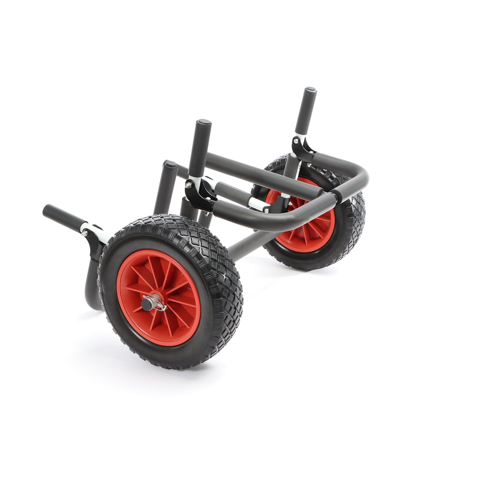 Toboli Carrello di trasporto per 2 tavole da surf SUP Richiudibile Max 45 kg Pneumatici in PU