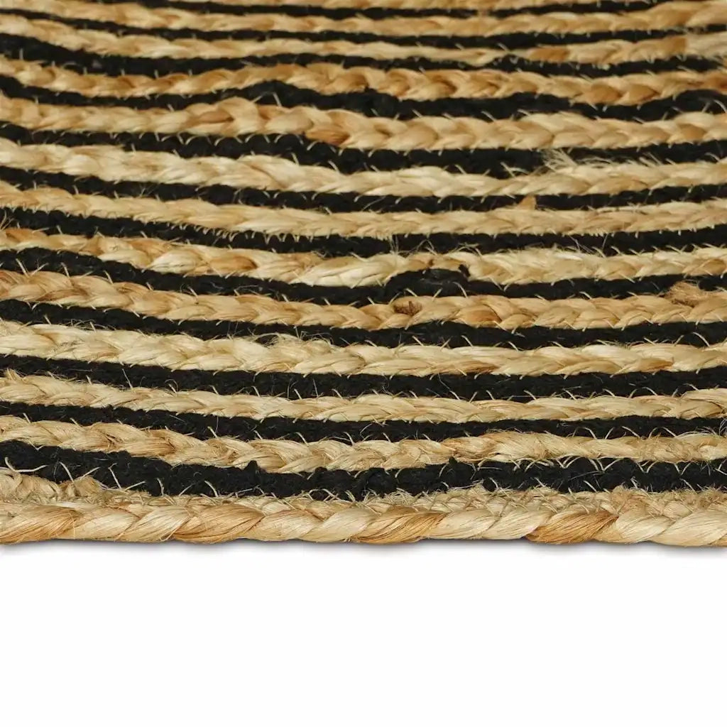 Tappeti per area Nero 160 x 230 cm Juta 42010745