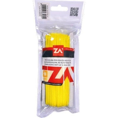 FILO EDILIZIA GIALLO FLUO - PPL MT  50- 5 pezzi