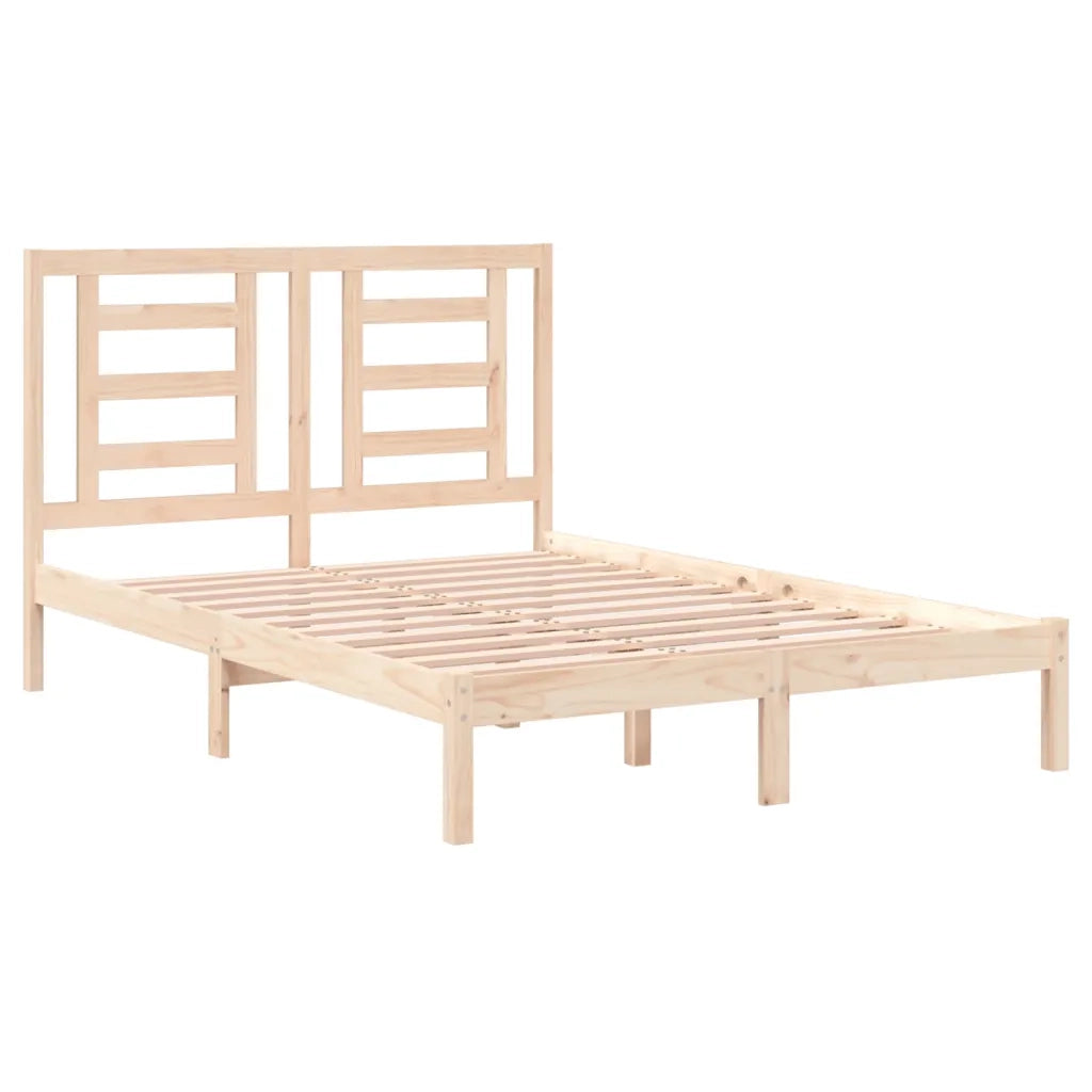 Giroletto senza Materasso 140x200 cm in Legno Massello di Pino 3104348