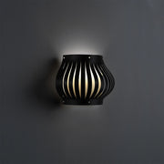 Applique Moderna Helios Polilux ® Nero 1 Luce E27 H25Cm