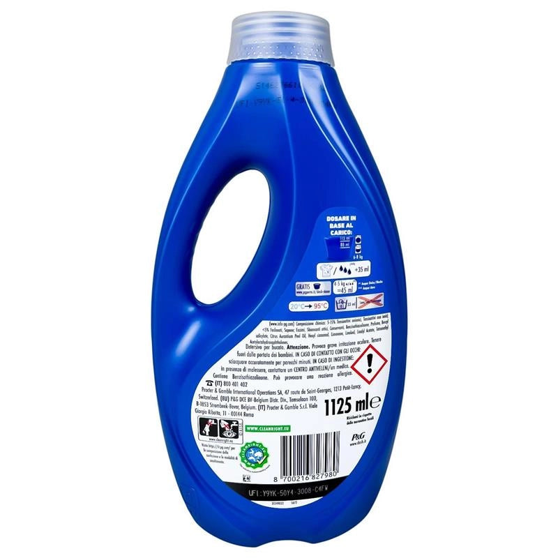 DASH DETERSIVO LIQUIDO LAVATRICE CLASSICO 25 LAVAGGI 1125 ML