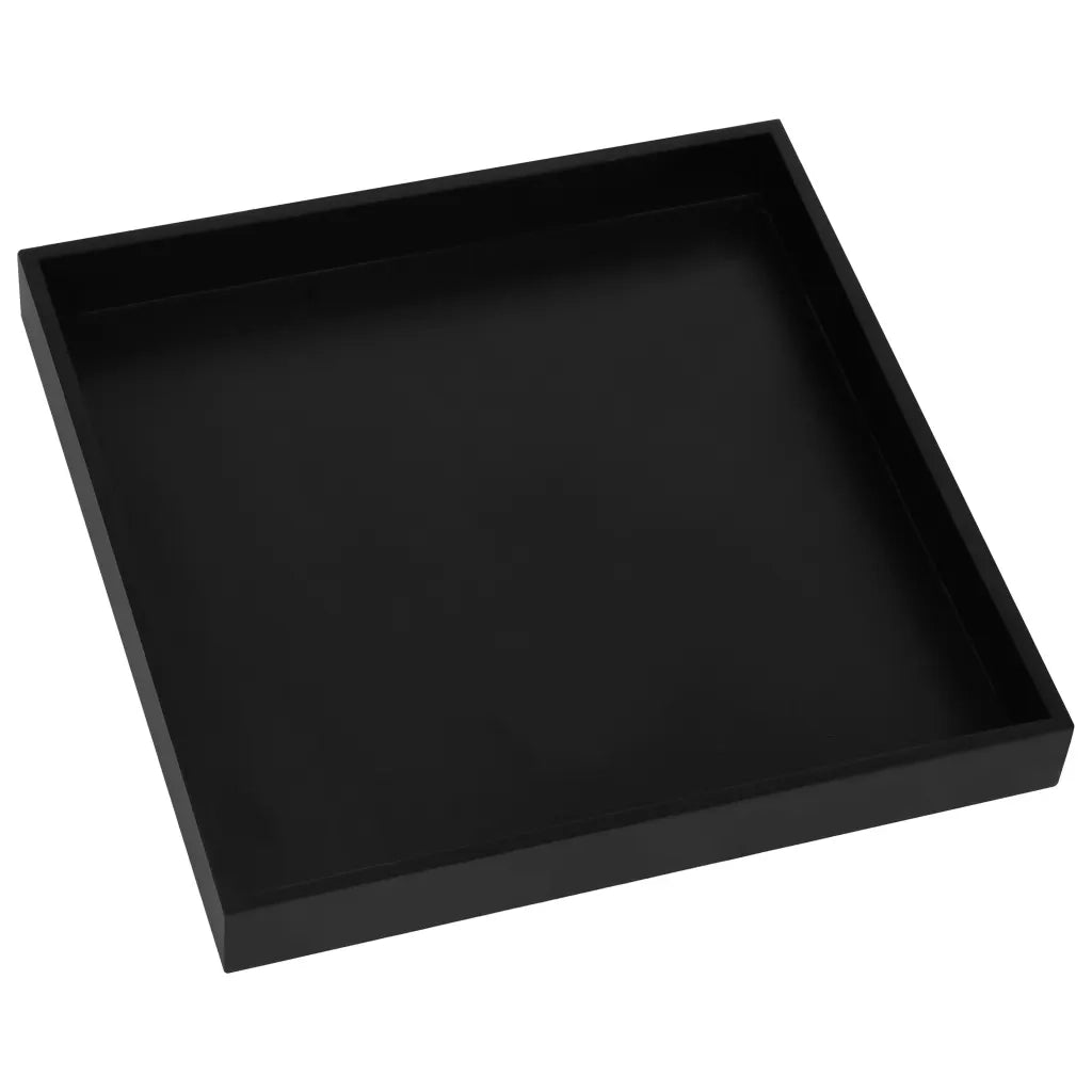 Tavolino Laterale Nero e Oro 38x38x38,5 cm in MDF cod mxl 12700