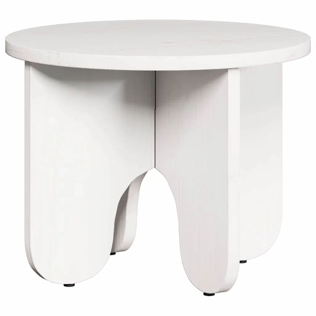 vidaXL Tavolino da salotto 2 pcs Bianco 39.5 x 39.5 x 30 cm