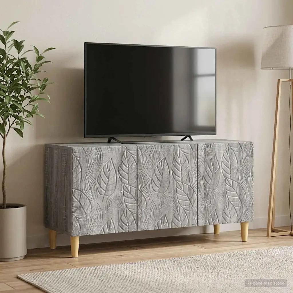 Mobile TV 99 x 34,5 x 50 cm Sonoma grigio Legno ingegnerizzato 895181