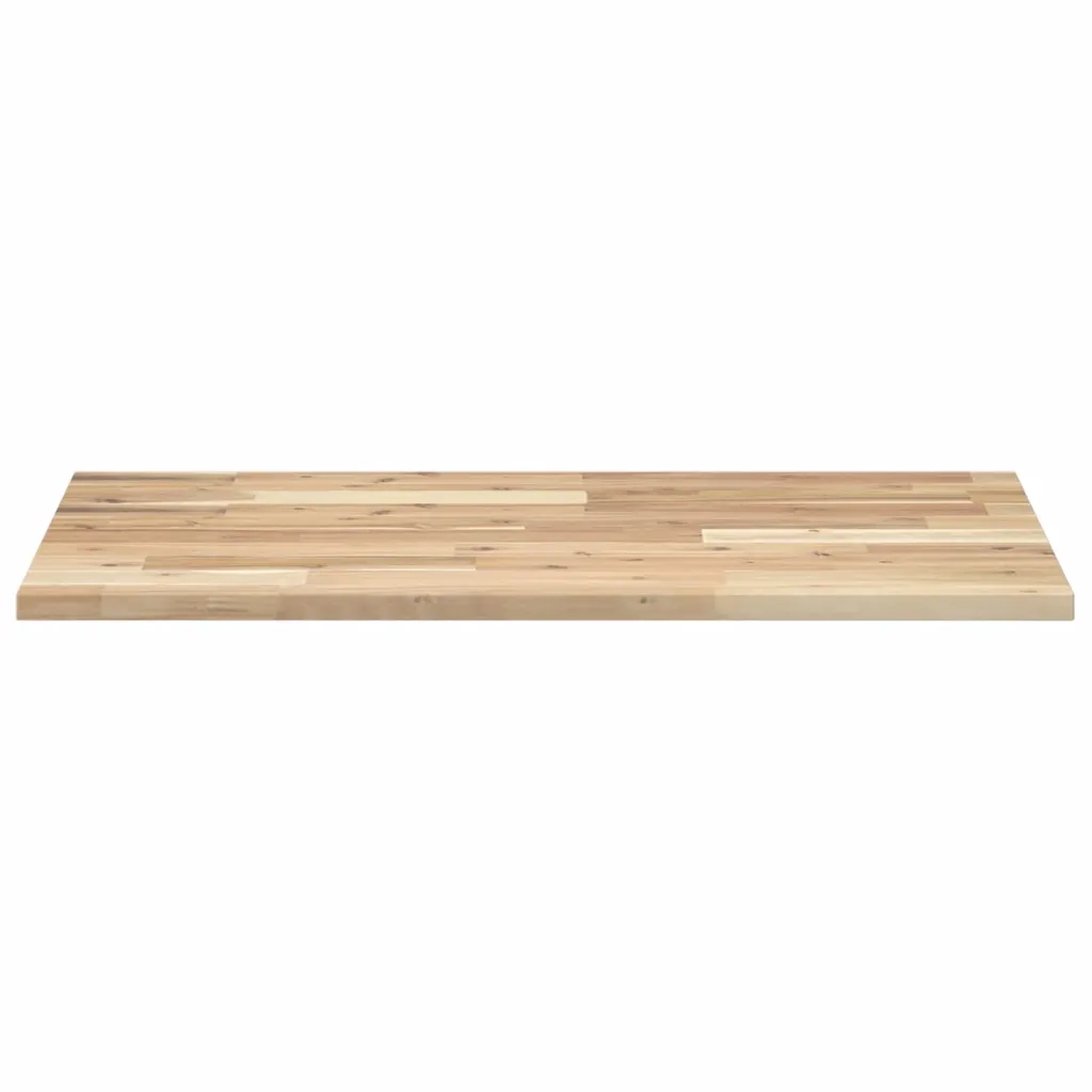 Piano da Bagno Non Trattato 80x50x2 cm Legno Massello di Acacia 3279662