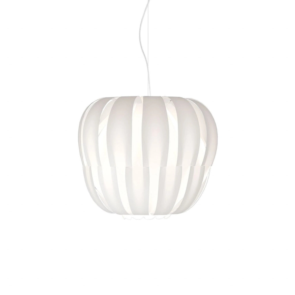 Sospensione 3 Luci in Metallo Cromato Cm. 75 x 60h