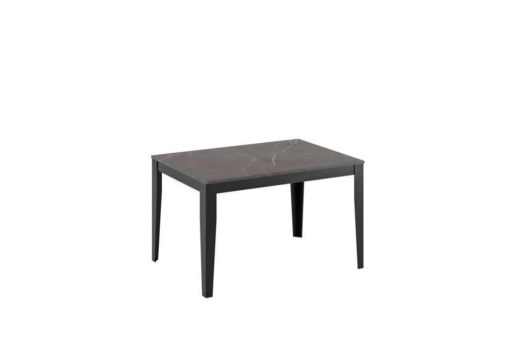 Big - Tavolo allungabile (130/290 x 80 cm) in Melaminico Nero